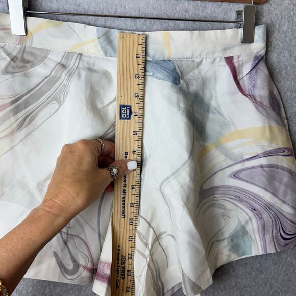 NWT Athleta Outfit Cami & Shorts Womens Small Wind Down Yellow Athleisure Lounge - Picture 12 of 13